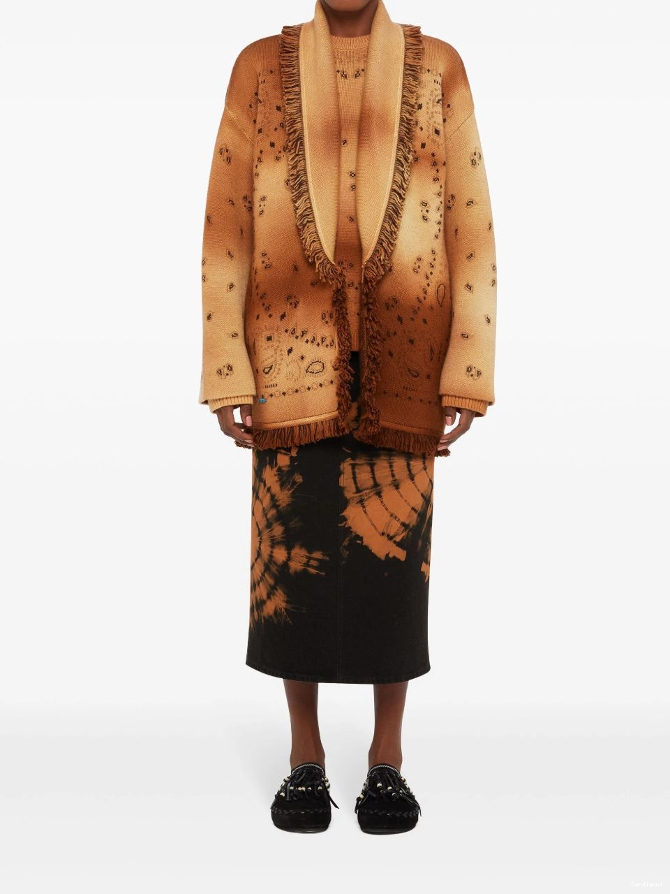 Cheap The Hues Women Of Desert virgin-wool Alanui cardigan 0406
